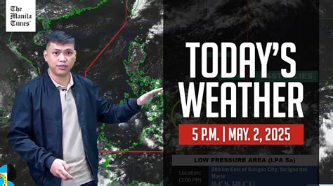 pagasa weather update today 5pm|Daily Weather .